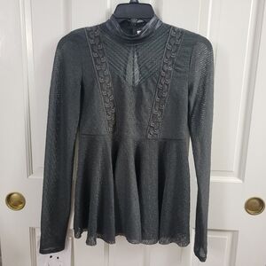 Free People Gothic Top Renaissance Blouse